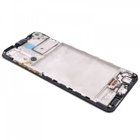 Samsung Galaxy A21s Black Display Assembly-Service Pack.