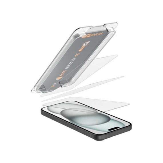 iPhone 16 Plus NOVANL 3 in 1 GlassProtector (incl. Applicator)